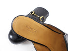 Gucci Black Flat Princetown Loafer with Horsebit Detail - 38.5 / 8