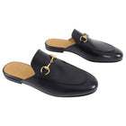 Gucci Princetown Smooth Leather Horsebit Mule Loafers - 36 / 5.5