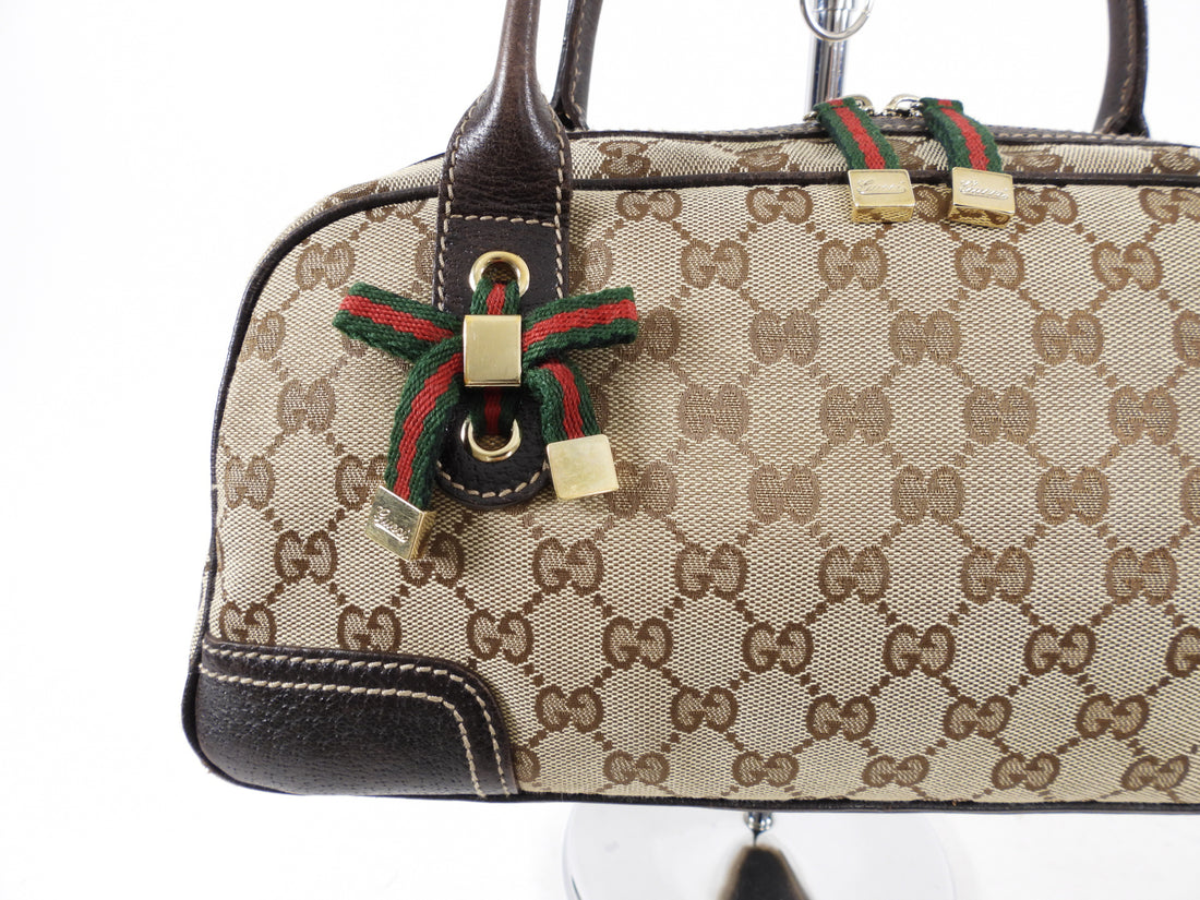 Gucci Princey Monogram Canvas Shoulder Bag