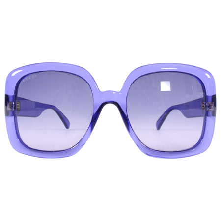 Gucci Purple Square Oversized Sunglasses GG0713S