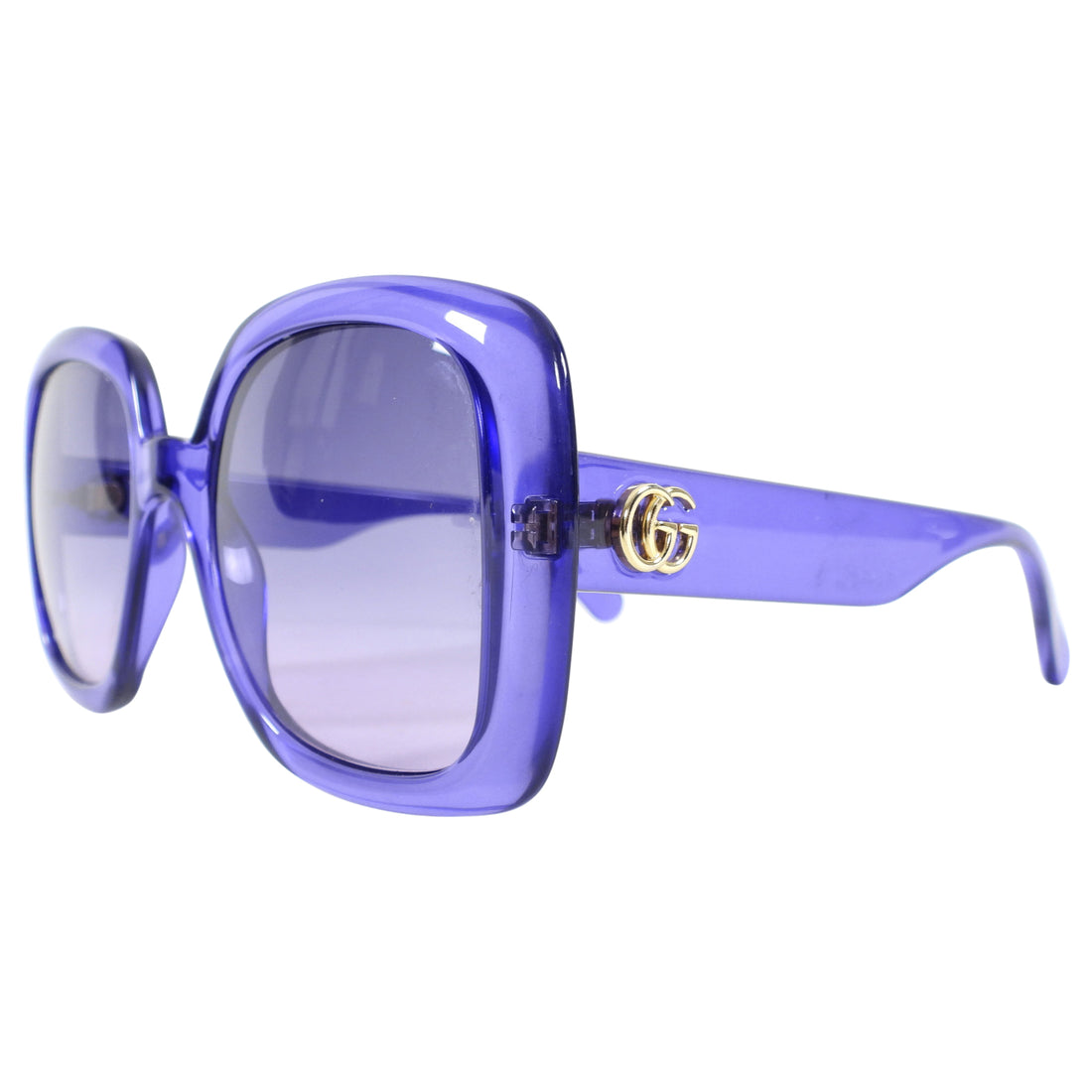 Gucci Purple Square Oversized Sunglasses GG0713S