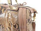 Gucci Python Bella Convertible Tote Bag