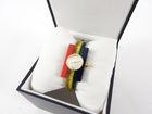 Gucci 2020 Vintage Web Watch 143.5 Rainbow Stripe Bracelet Watch
