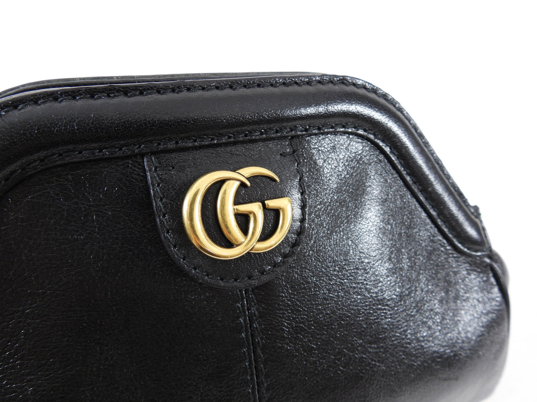 Gucci Rebelle Marmont GG Logo Small Crossbody Bag