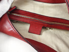 Gucci Red Leather Jackie Hobo Shoulder Bag