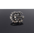 Gucci Crystal Embellished GG Ring - S (6-7)