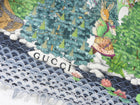 Gucci Menagerie Woodland Animals Silk Blend Shawl Scarf