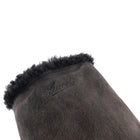 Gucci Tall Dark Brown Shearling Tall Boots with Wood Platform - 37.5