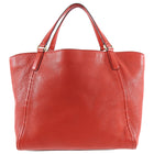 Gucci Red Leather Soho GG Tote Bag 