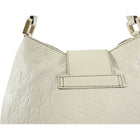 Gucci Ivory Guccissima GG Leather Small Shoulder Bag
