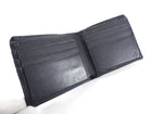 Gucci Black Leather Stud Bifold Wallet