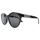Gucci Black GG0419S Sunglasses with Rhinestone Detail