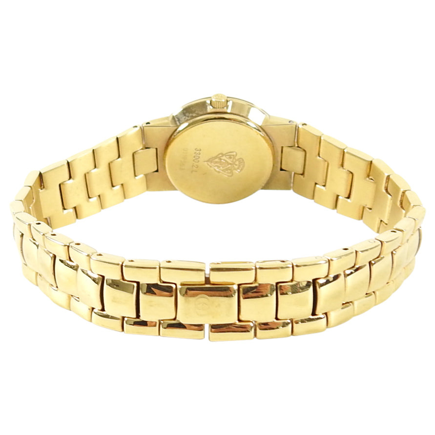 Gucci Vintage Ladies Gold Plated 3300.2.L Wrist Watch