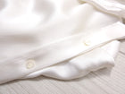 Haider Ackerman White Silk Oversized Flowing Blouse - 42 / 8 / M