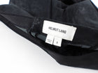 Helmut Lang Black Suede Leather Skinny Leggings - 8