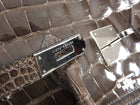 Hermes Birkin 35 Shiny Glazed Gris Elephant Alligator PHW