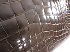 Hermes Birkin 35 Shiny Glazed Gris Elephant Alligator PHW