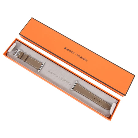 Hermes Apple Watch 38mm Swift Leather Replacement Straps