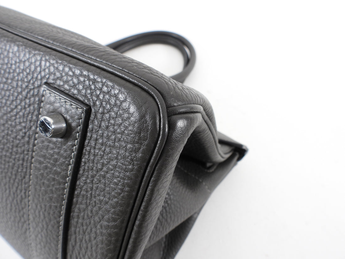 Hermès Birkin JPG Shoulder Bag - Clemence Leather Black