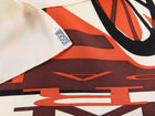 Hermes Elastique Caleche Ivory and Red Silk 90cm Scarf