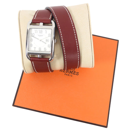 Hermes Cape Cod Large 37mm Double Tour Watch
