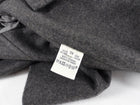 Hermes Cashmere Grey Coat with Leather Closure - FR38
