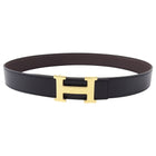 Hermes Constance H Belt Kit Black and Gold 32mm