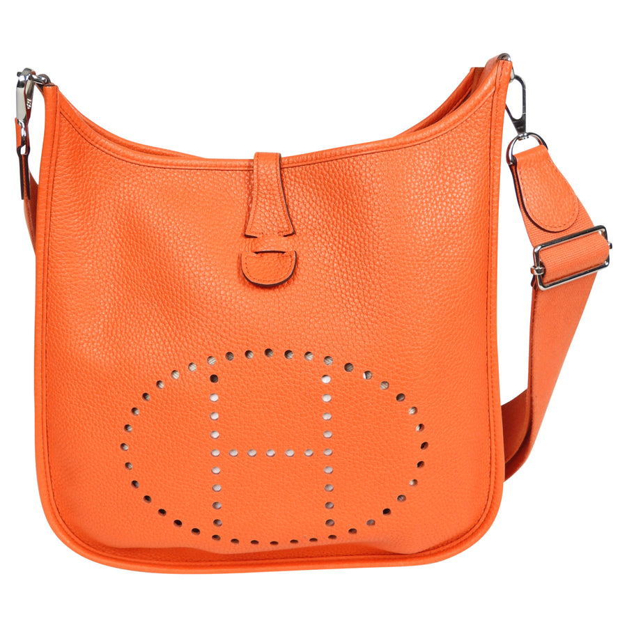Hermes evelyne pm orange Clearance