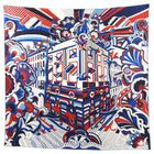 Hermes Faubourg Express Cashmere 140cm Shawl Scarf