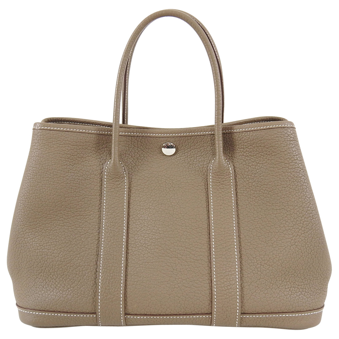 Hermes Garden Party Small TPM 30 Bag in Etoupe Negonda – I MISS