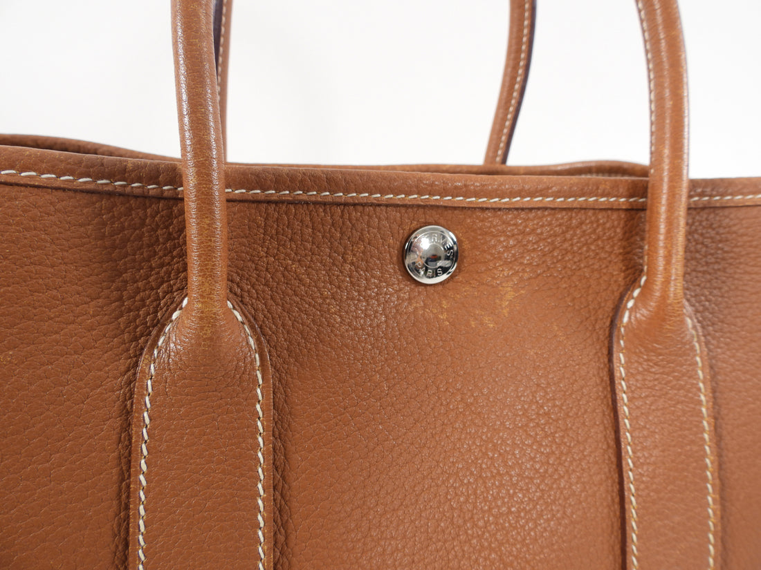 Hermes Garden TPM Negonda D Engraved Handbag Tote Bag