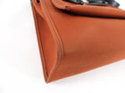 Hermes Herbag Zip 31 Toile Chocolate Brown Bag