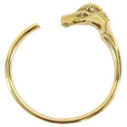 Hermes Vintage Horse Head Bangle Bracelet