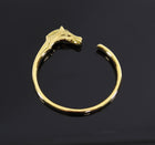 Hermes Vintage Horse Head Bangle Bracelet