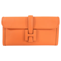 Hermès Swift Jige Elan 29 - Grey Clutches, Handbags - HER565523