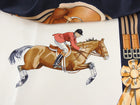 Hermes Jumping Equestrian Silk 90cm Scarf