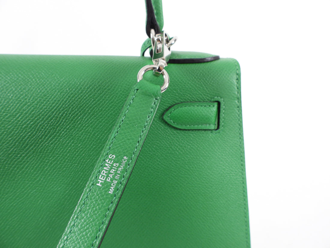 Hermès Kelly 28 Colorblock Lettre E Limited Edition Bag