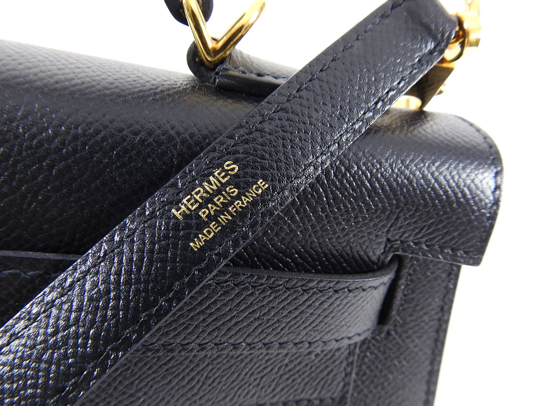 Hermès Sellier Kelly 32 Epsom Bag in Brique