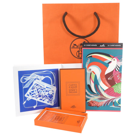 Hermes Knotting Cards and 2020 Scarf Catalogues