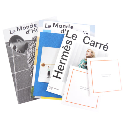 Hermes Magazines and Scarf Catalogues 2021-2022