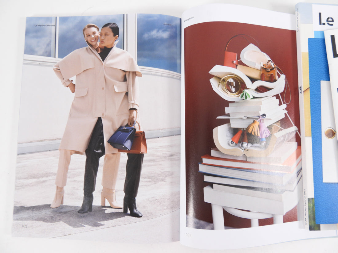 Hermes Magazines and Scarf Catalogues 2021-2022