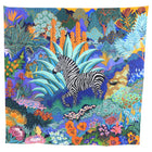 Hermes Mountain Zebra Silk 90cm Scarf - Multicolour