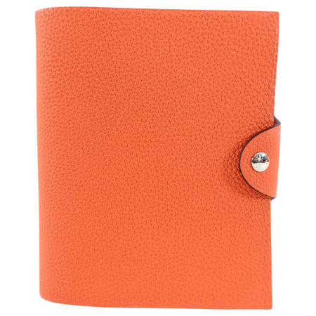 Hermes a Human Odyssey 2021 Orange Togo Ulysse PM Notebook