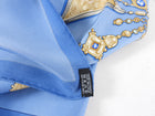 Hermes Parures des Sables Light Blue 90cm Silk Scarf