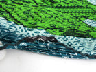 Hermes Green Plisse 90cm Silk Scarf
