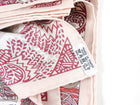 Hermes Pink and Red Silk 90cm Scarf