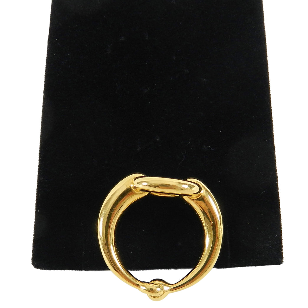 Horsebit Scarf Ring - Gold or Silver – Miss Scarlett Boutique