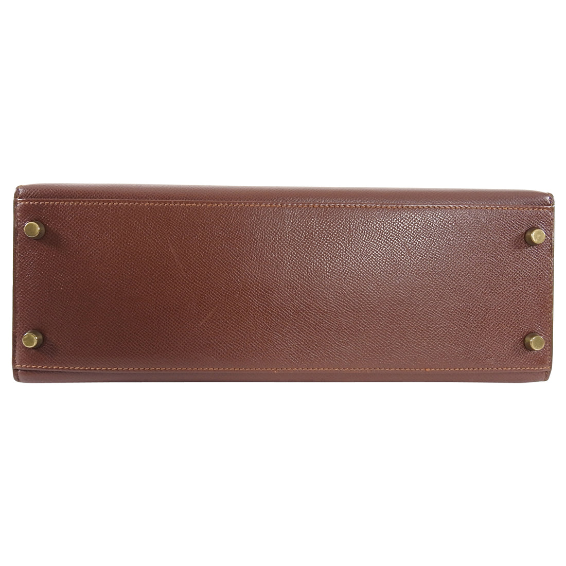 Hermes Vintage 1992 Kelly 32 Sellier Courchevel Leather GHW.  
