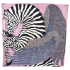 Hermes Zebra Pegasus Silk 90cm Scarf