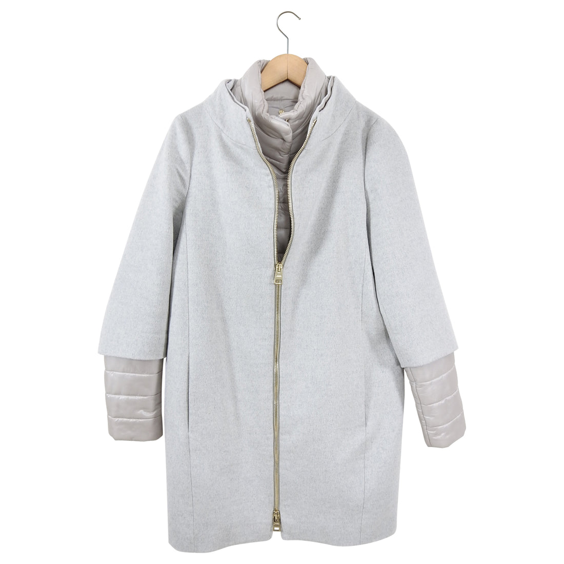 Herno 2 in 1 Cashmere Puffer Cocoon Coat - IT42 / 6